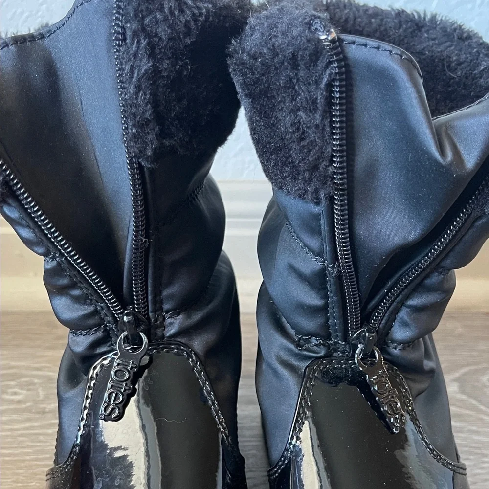 Girl's Black Winter Boots